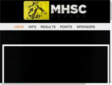 Tablet Screenshot of mhscracing.com